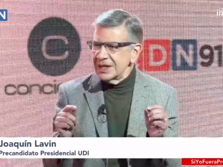Joaquín Lavín: "Chile no quiere comunismo"