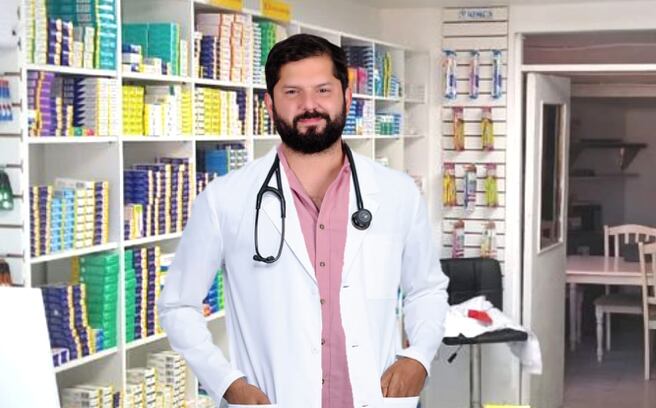 Twitter Farmacia Paula Salud - Gabriel Boric