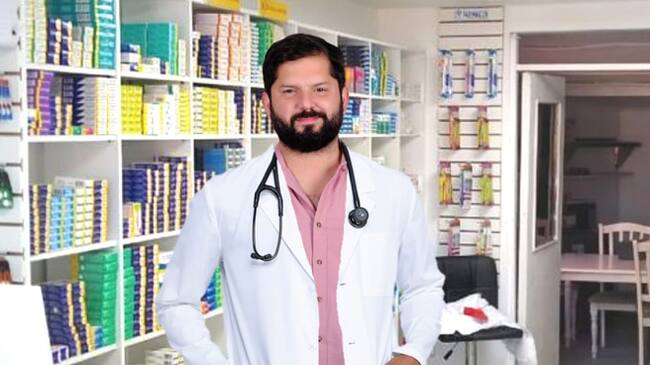 Twitter Farmacia Paula Salud - Gabriel Boric