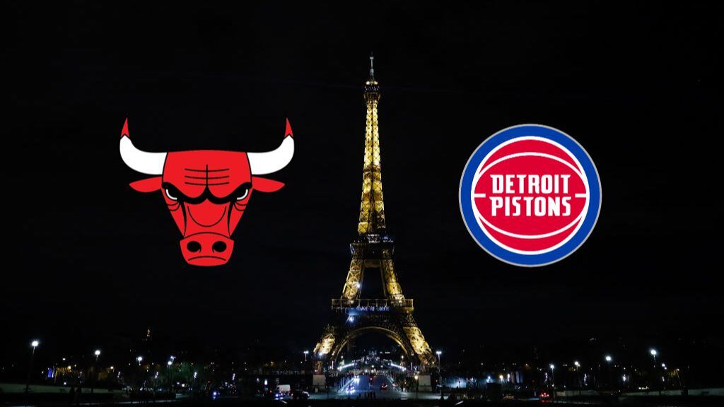 nba - parís - francia - Bulls - Pistons