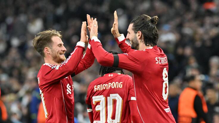 El peculiar gol con que Liverpool cimentó su victoria ante Olympique Marsella en la Champions League