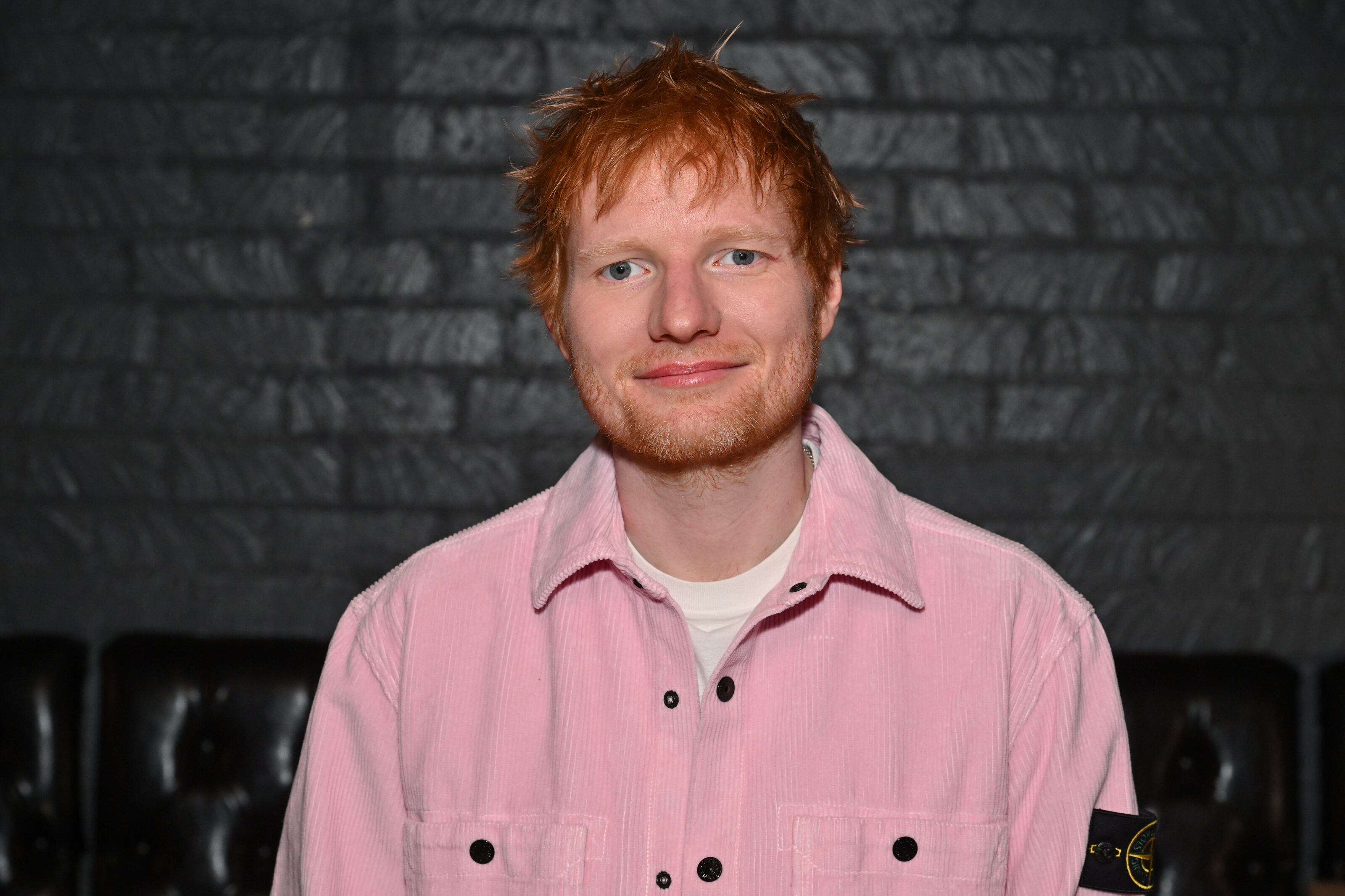 Ed Sheeran at Deadline Spotlight: Anatomy of a Song - "F1" held at The Motoring Club on January 09, 2026 in Los Angeles, California. (Photo by Earl Gibson III/Deadline via Getty Images)