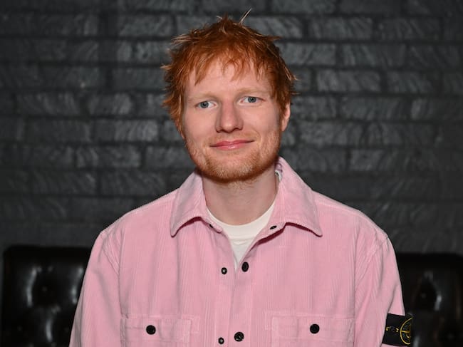 Ed Sheeran at Deadline Spotlight: Anatomy of a Song - "F1" held at The Motoring Club on January 09, 2026 in Los Angeles, California. (Photo by Earl Gibson III/Deadline via Getty Images)