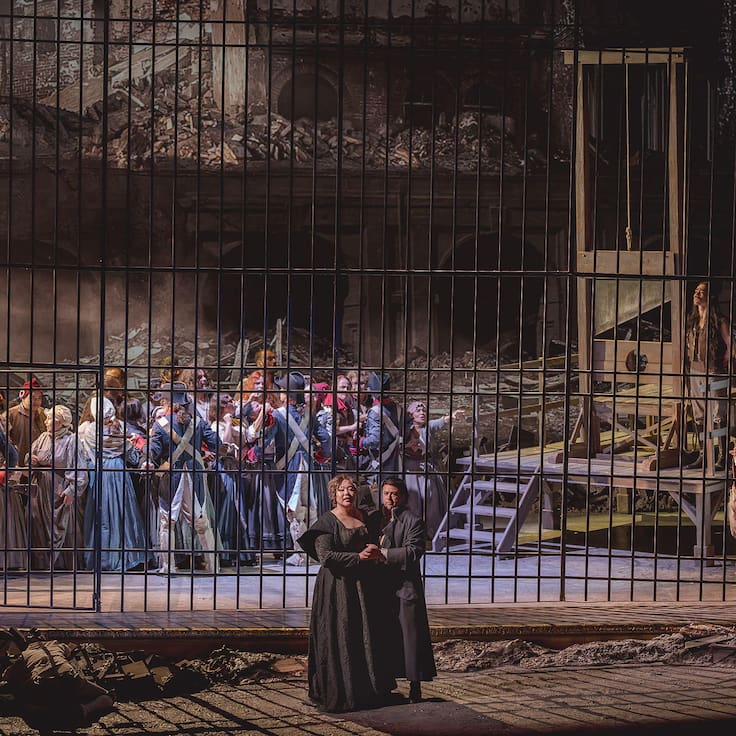 “Andrea Chénier” de Umberto Giordano triunfa en el céntrico teatro, con funciones hasta este sábado 11