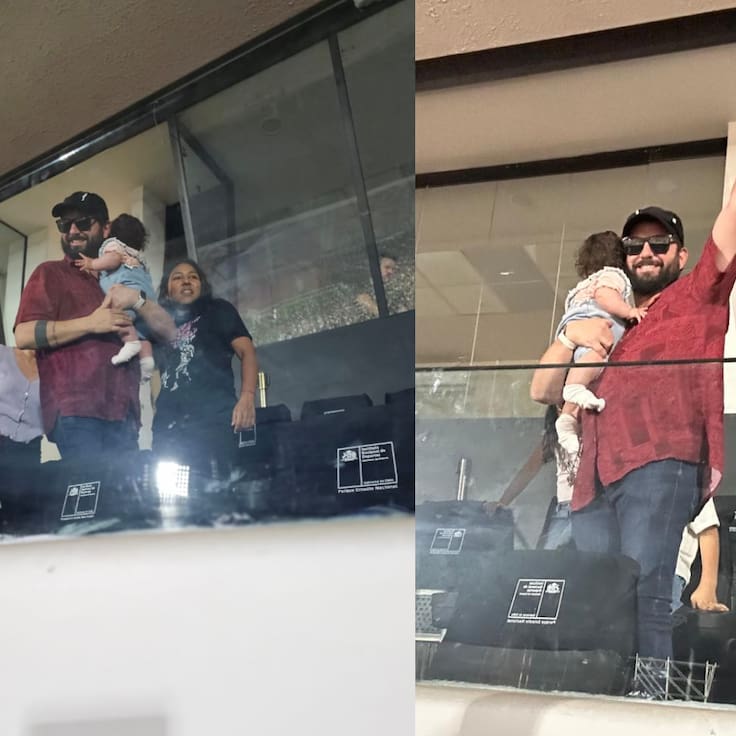 Fue con la pequeña Violeta: Presidente Boric asiste al concierto de Los Jaivas que repasa sus más de 60 años de historia