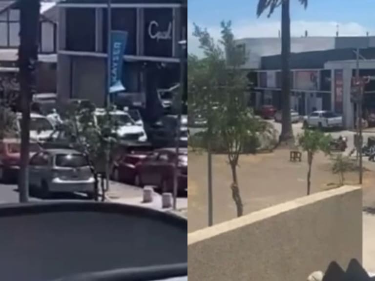 Violento asalto en mall de Maipú: encapuchados disparan y apuntan a clientes en pleno centro comercial