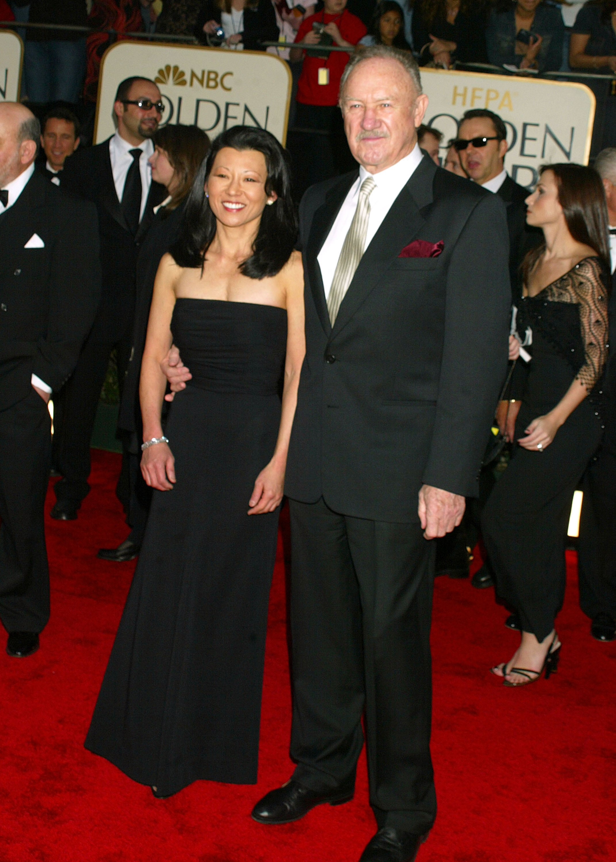 Gene Hackman y Betsy Arakawa
