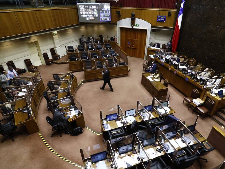 20 DE ENERO DE 2021/VALPARAISOVista general de la sesion del Senado.
FOTO: LEONARDO RUBILAR CHANDIA/AGENCIAUNO