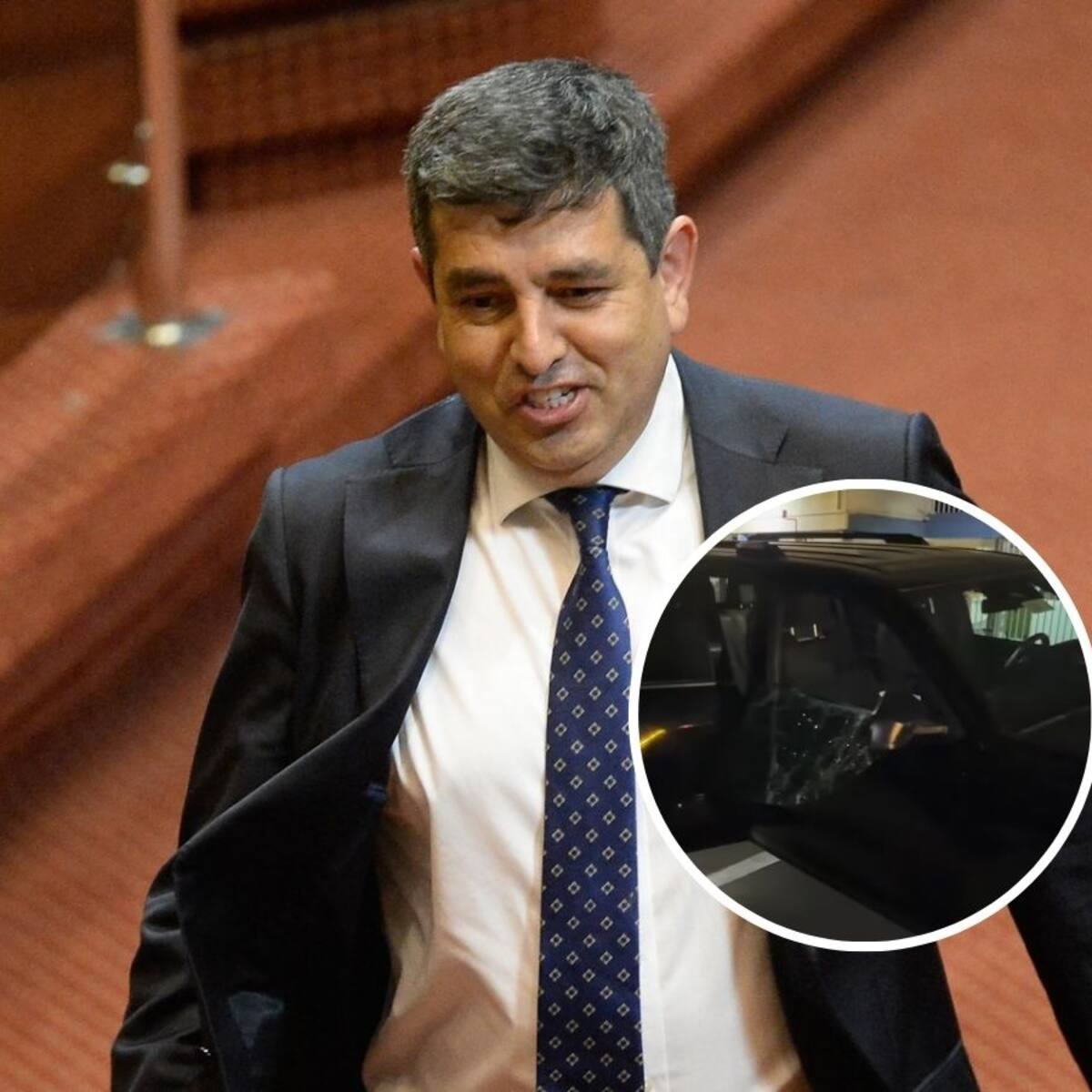 “Se metieron con la persona equivocada”: diputado Daniel Valenzuela sufre robo en su auto a la salida de Sin Filtros
