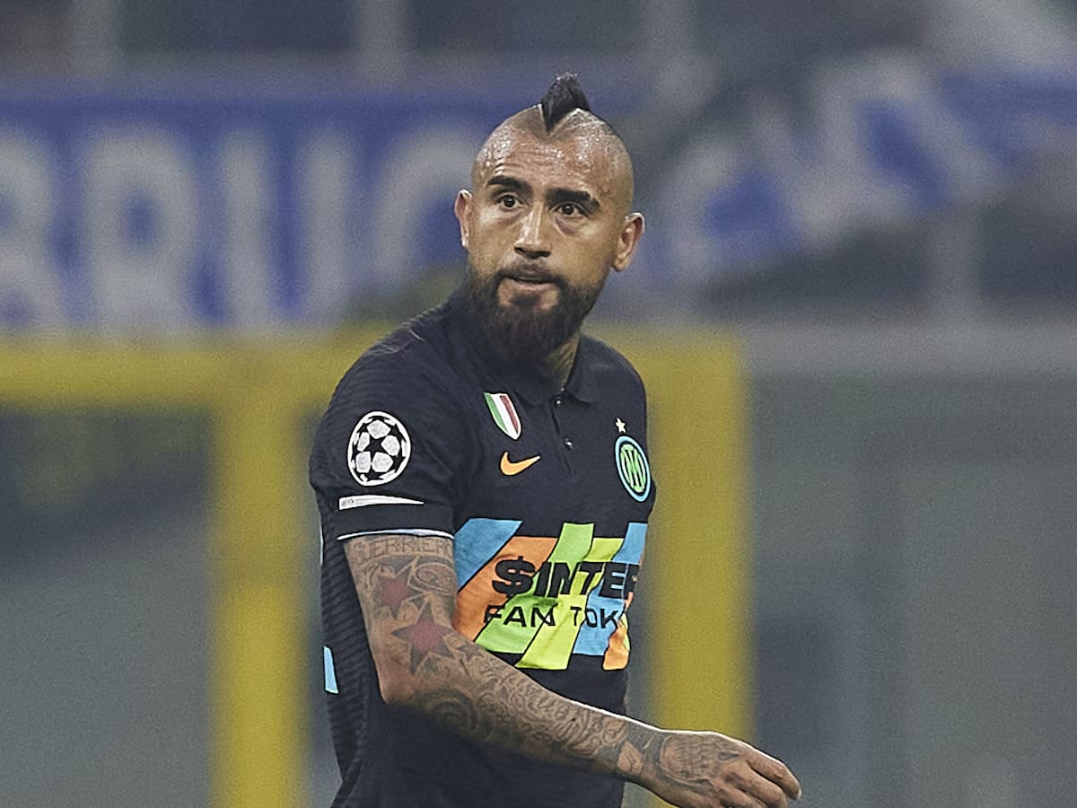 Arturo Vidal es baja para el duelo entre Inter de Milán y Juventus por la Serie A