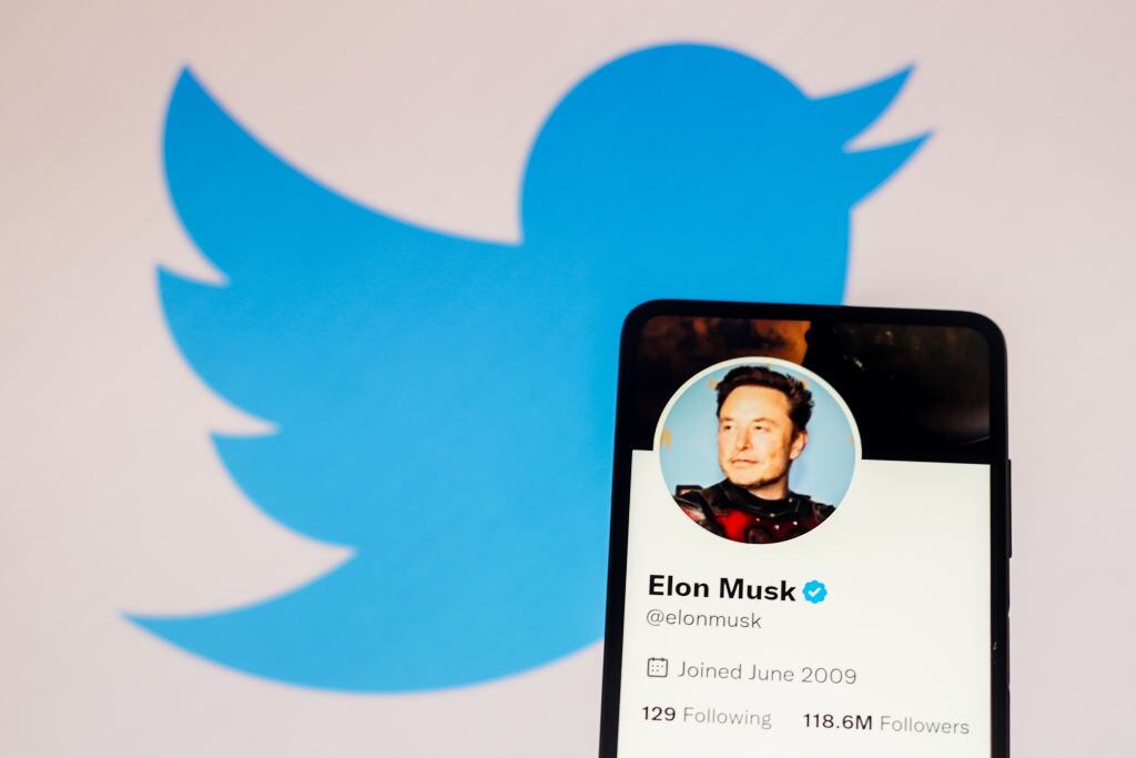 La cuenta de Elon Musk en Twitter