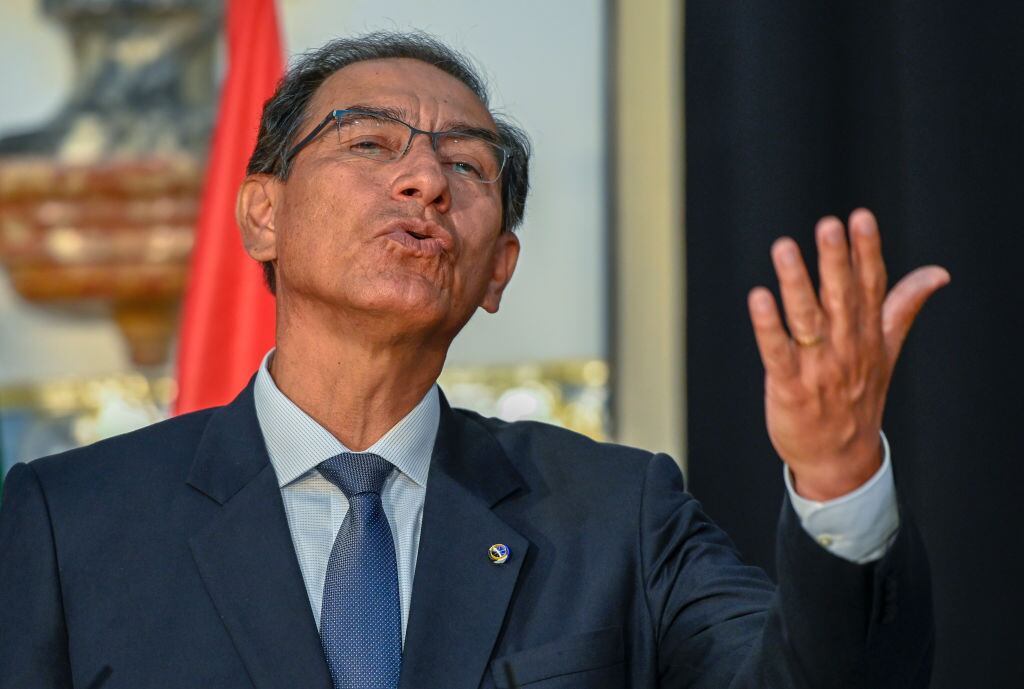 Martín Vizcarra en Lisboa