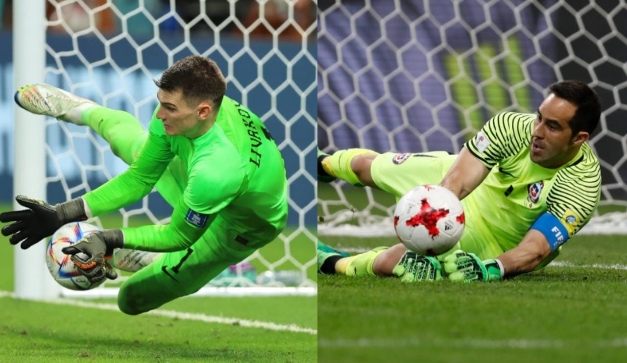 "Livakovic rindiendo honores a Claudio Bravo": La reacción de hinchas chilenos tras los penales que atajó el arquero de Croacia ante Japón