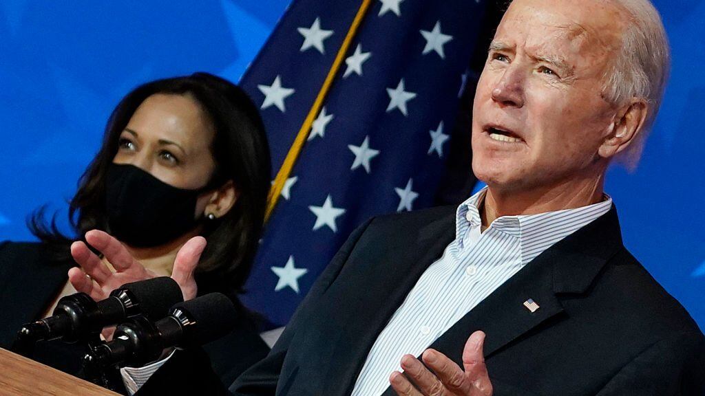 Joe Biden y Kamala Harris