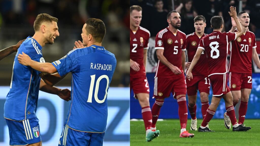 Italia golea a Malta y Hungría supera a Serbia para quedar al borde de la clasificación a la Eurocopa 2024