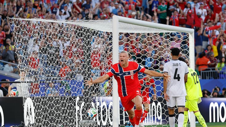 Haaland pisa fuerte en su debut en una Copa del Mundo: doblete y goleada de Noruega en el Mundial 2026