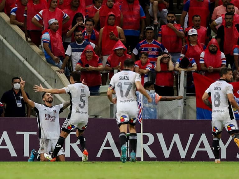 Colo Colo ratificó su tremendo momento con un triunfo sobre Fortaleza en Brasil por Copa Libertadores