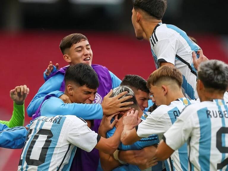 Al igual que Brasil, Argentina le dio otra mano a Chile tras vencer a Venezuela en el hexagonal final del Sudamericano sub 17
