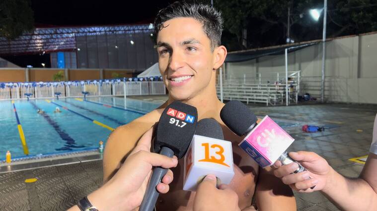 Mariano Lazzerini se quedó a las puertas del podio en los 50 metros libres en los Panamericanos Junior