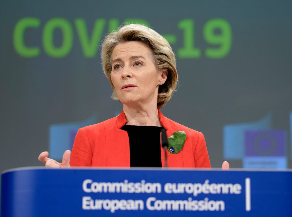 Titular de la Comisión Europea, Ursula von der Leyen