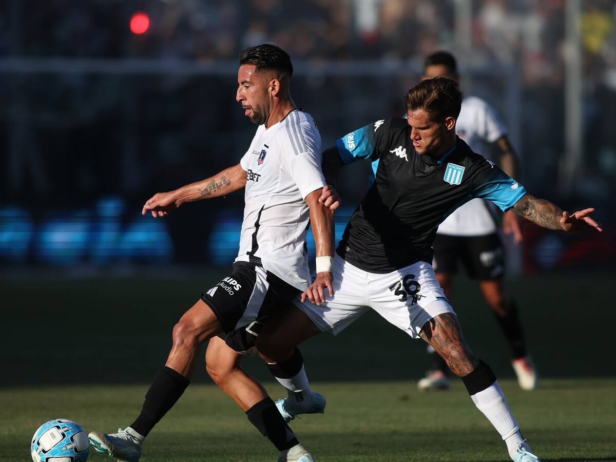 ¡Silencio en el Monumental! Racing goleó a Colo Colo en el cierre de la pretemporada alba