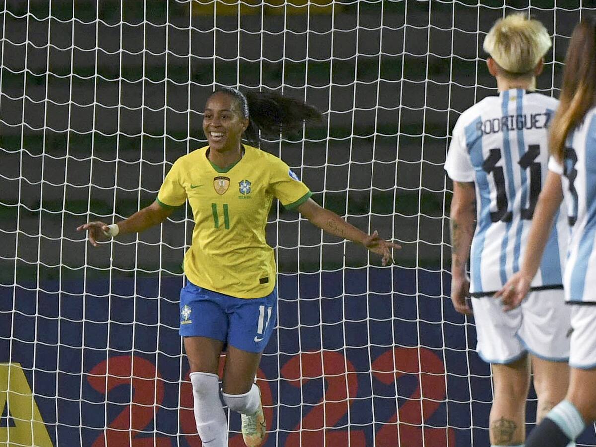 Venezuela y Brasil comenzaron sumando tres puntos en el Grupo B de la Copa América Femenina 2022