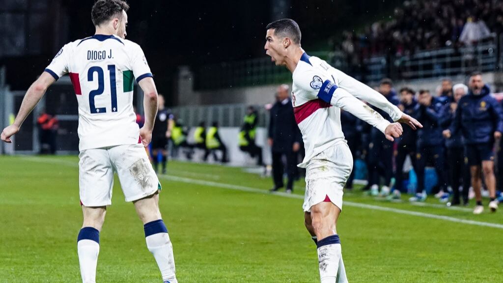 Cristiano Ronaldo amplía su récord como máximo goleador histórico de selecciones