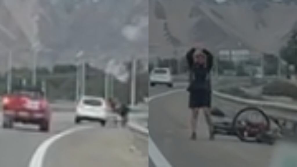 Automovilista embiste a ciclista