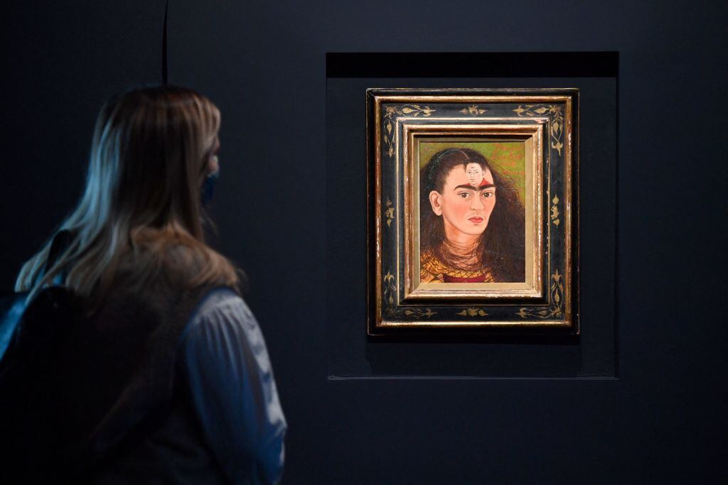 La pintura "Diego y yo" de Frida Kahlo en la subasta de Sotheby's