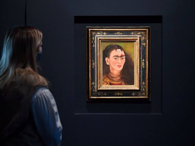 La pintura "Diego y yo" de Frida Kahlo en la subasta de Sotheby's