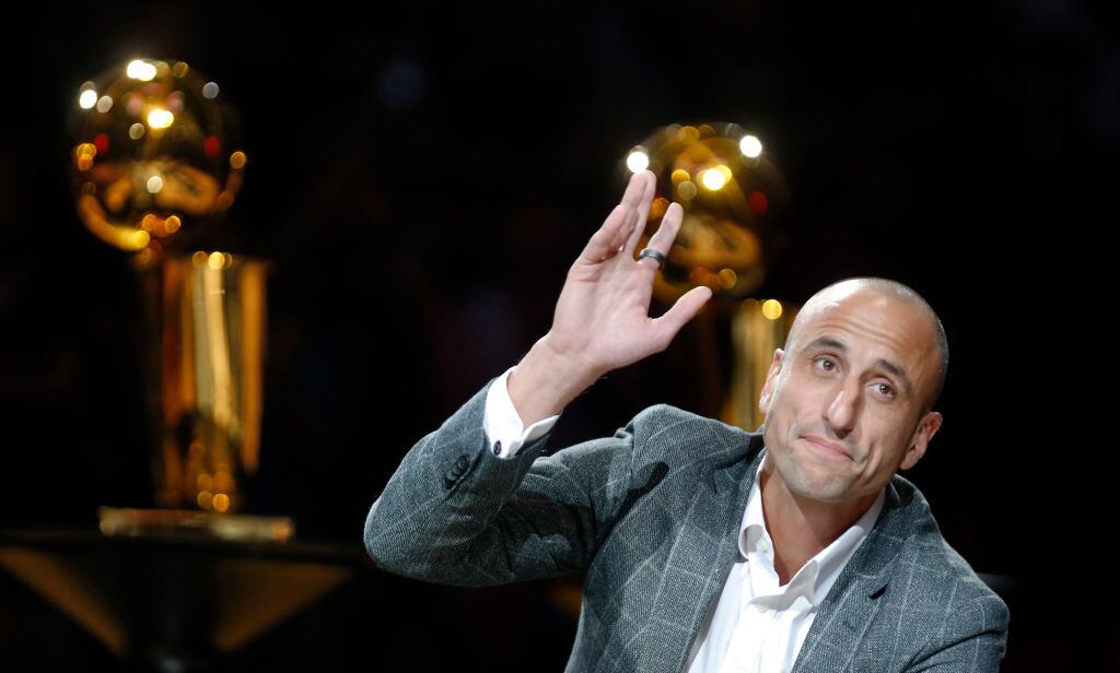 El ex basquetbolista argentino Emanuel Ginóbili