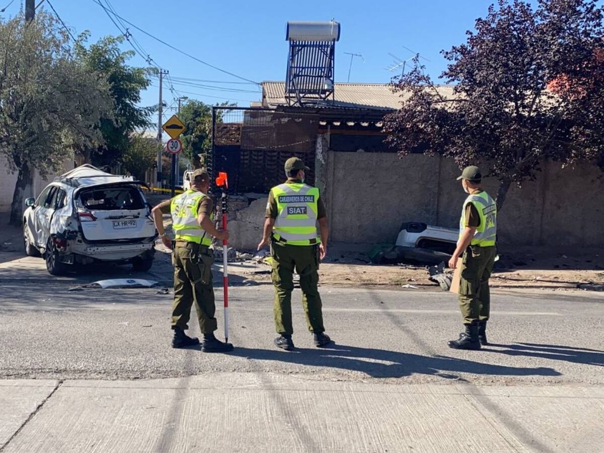 Carabineros encontró vehículo robado de Natalia Compagnon: sospechosos impactaron a patrulla policial al intentar escapar