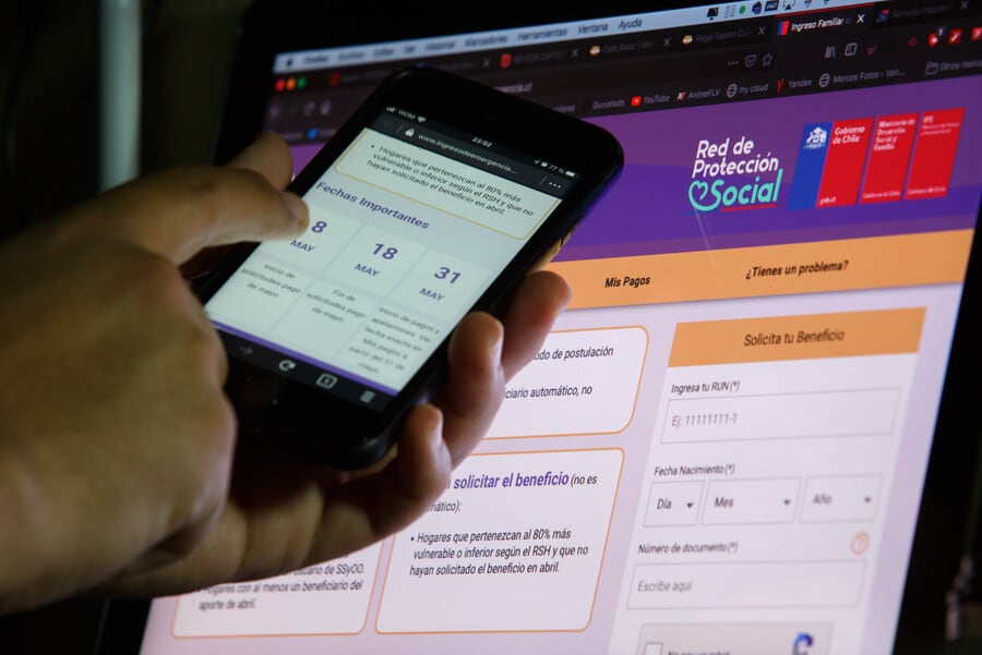 Registro Social de Hogares para optar al IFE "universal" (referencial)
