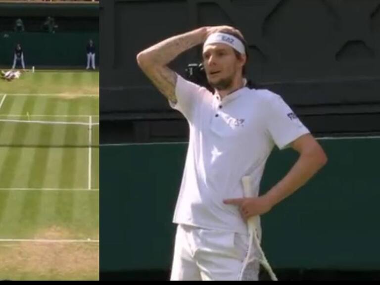 Su rival no lo podía creer: el descomunal punto de Andrey Rublev que desató la algarabía en Wimbledon
