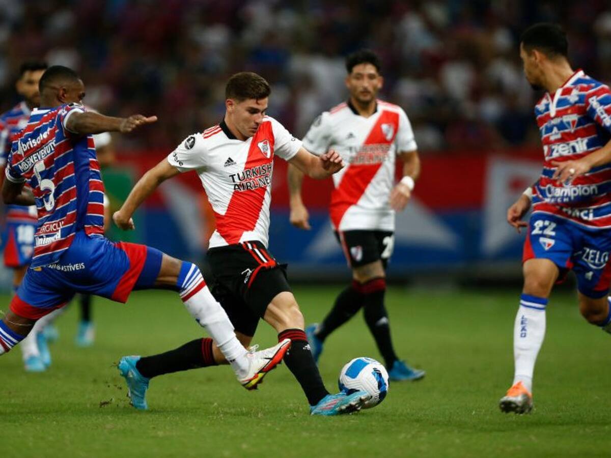 River Plate rescató un empate frente a Fortaleza y seguirá como líder exclusivo de su grupo en Copa Libertadores
