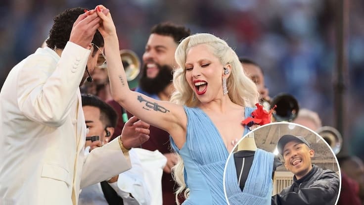 De Puente Alto al mundo: quién es Diego Cajas, el chileno detrás del comentado look de Lady Gaga en el Super Bowl