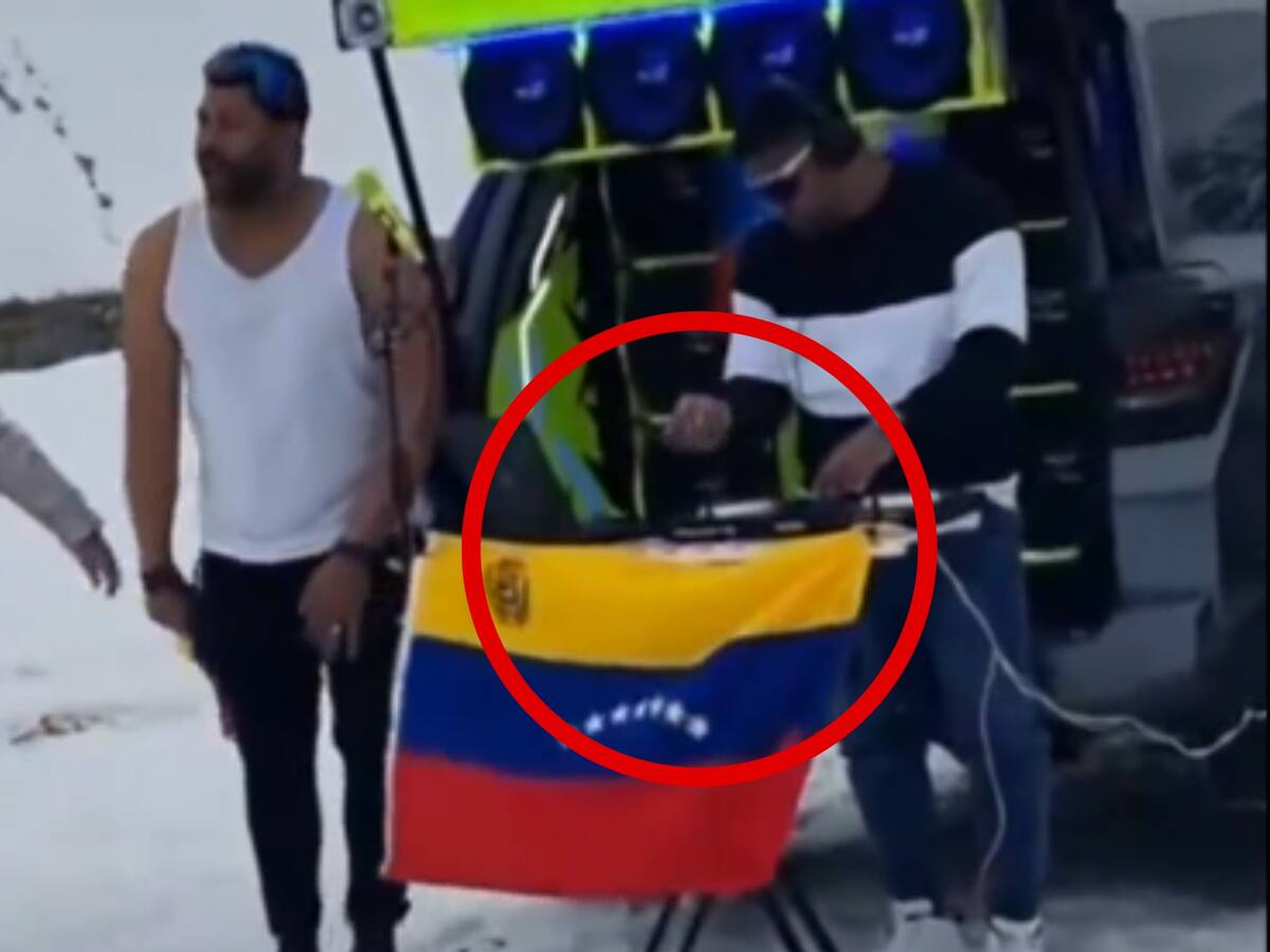 Acusan ruidos molestos: venezolanos bailan con música a todo volumen en la Cordillera