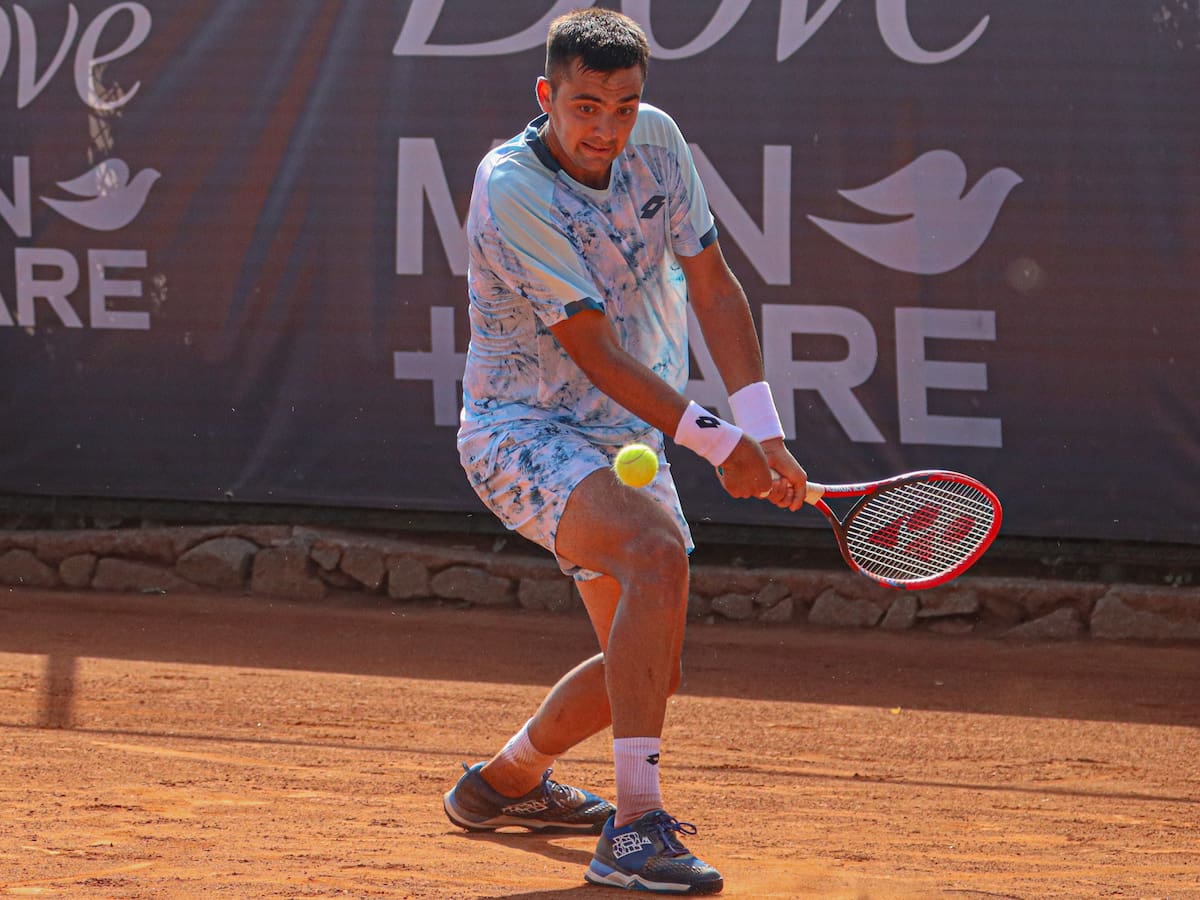Tomás Barrios vuelve al circuito Challenger con sufrida victoria