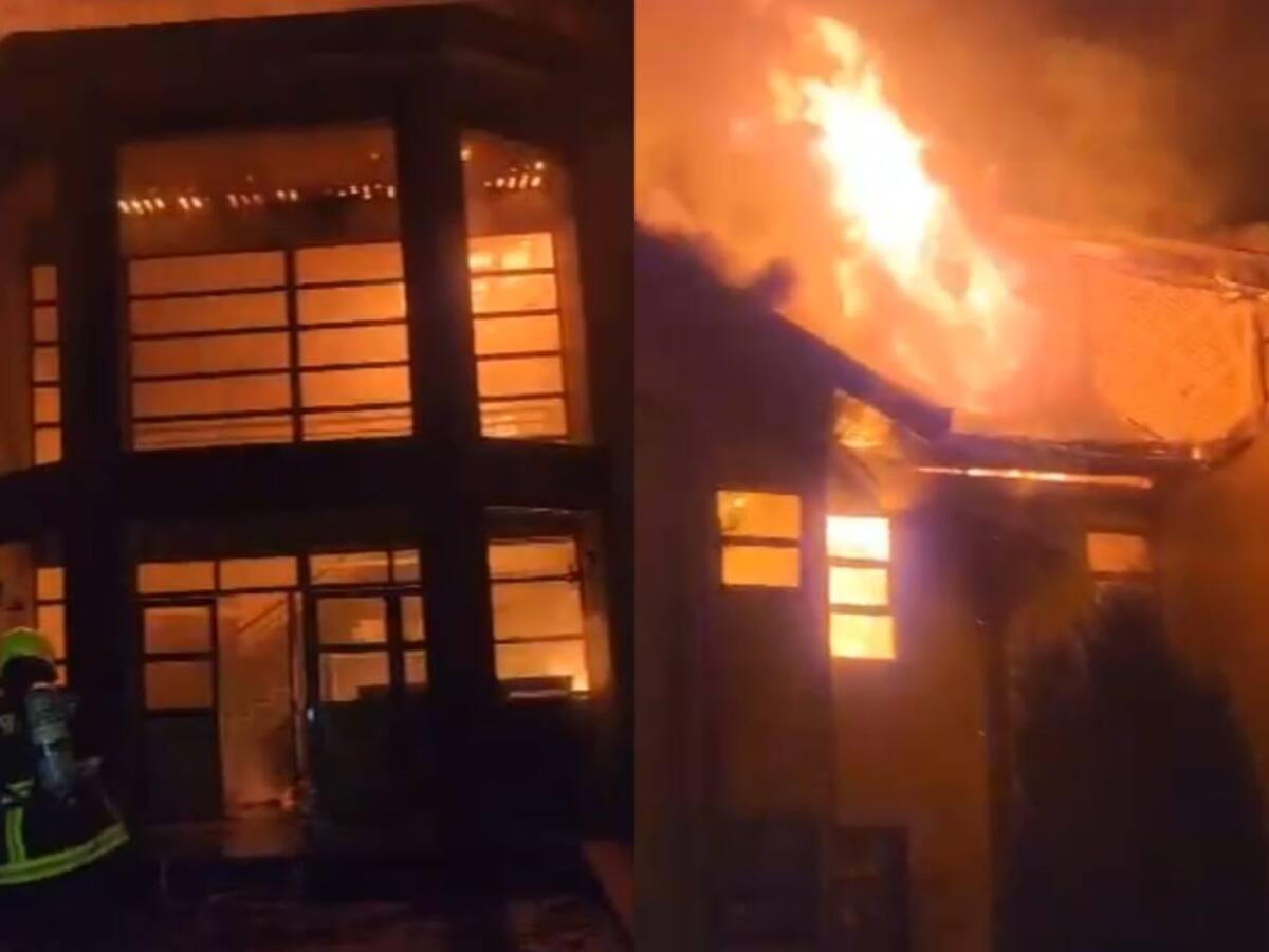 Dejó pérdidas de más de $500 millones: esto es lo que se sabe del violento incendio en el Liceo Hornopirén