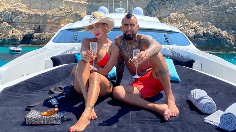 Sonia Isaza y Arturo VIdal