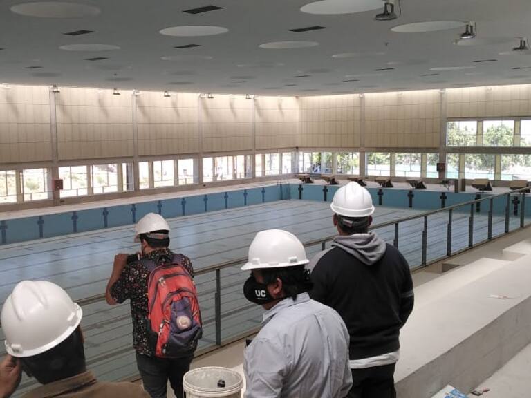 Canchas y piscina: Los avances del nuevo Complejo Deportivo de Universidad Católica
