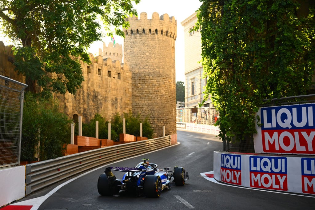 Chocó y fue uno de los más rápidos: las frenéticas vueltas de Franco Colapinto en el GP de Azerbaiyán | Getty Images