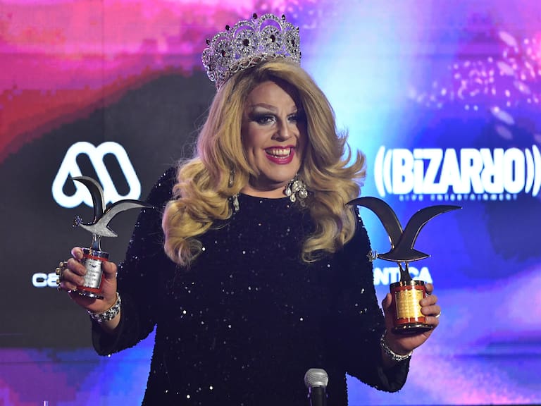 25 de febrero de 2025/VIÑA DEL MAR
La humorista Asskha Sumatra realiza conferencia de prensa posterior a su presentación en la Quinta Vergara, durante la Cuarta noche del Festival Internacional de la Canción de Viña del Mar 2026.
FOTO: OSCAR GUERRA/AGENCIAUNO