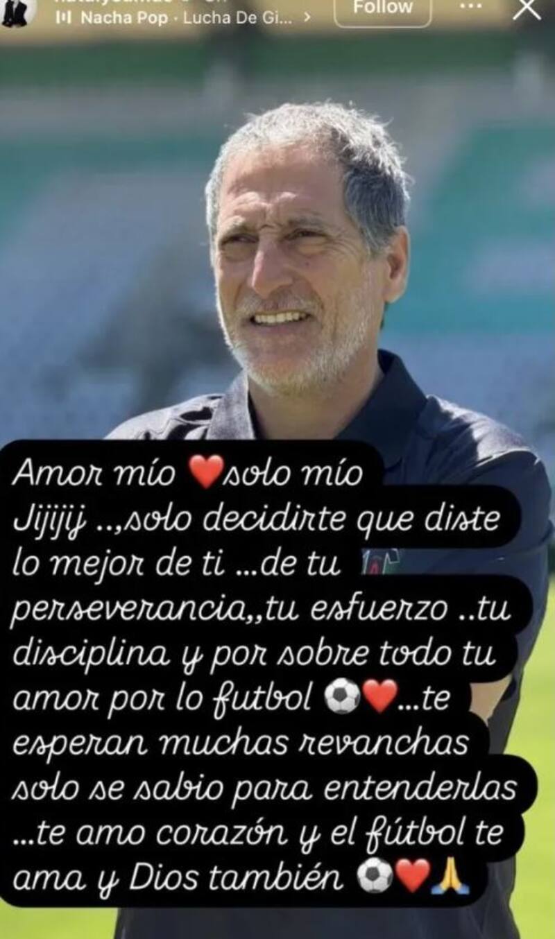 Nathalie Pizarro, pareja de Mario Salas, vía Instagram