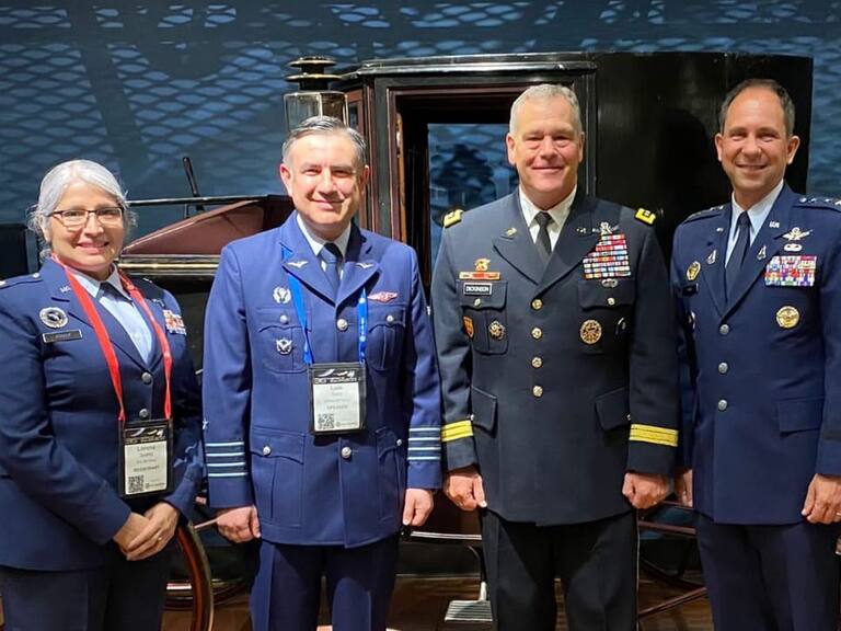 FACh participó en Simposio espacial en Estados Unidos: «Quisimos demostrar que usamos el espacio como un programa social»