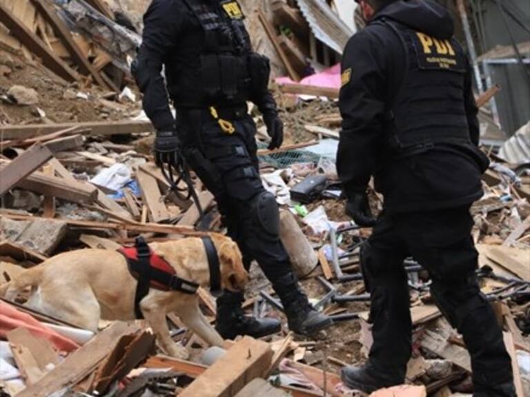 Fue encontrado el último desaparecido tras derrumbe en el cerro Bellavista de Valparaíso