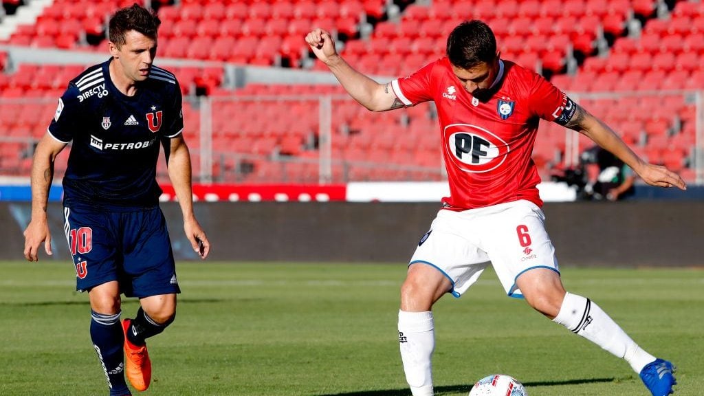 20 de Diciembre del 2020/SANTIAGO ,durante el partido valido por la Vigésimo Quinta fecha del Campeonato Nacional AFP PlanVital 2020, entre Universidad de Chile vs Huachipato, disputado en el Estadio Nacional.
FOTO:FRANCISCO LONGA/AGENCIAUNO