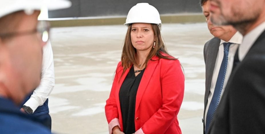 ministra del deporte