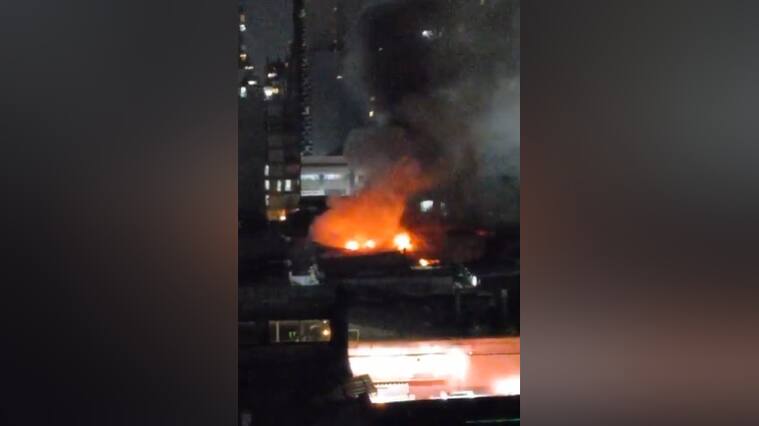 Incendio de gran magnitud en cité
