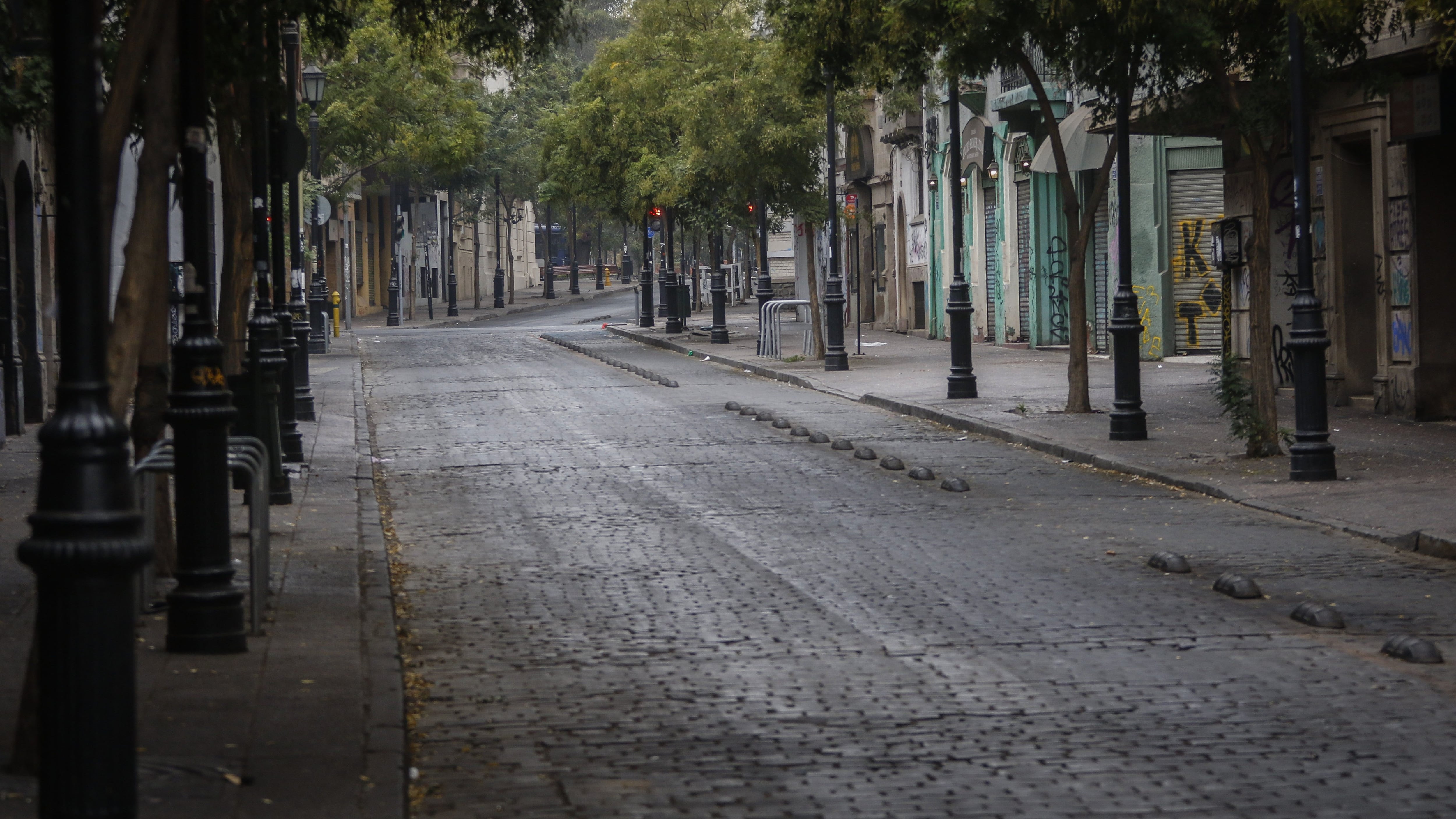 Santiago en cuarentena